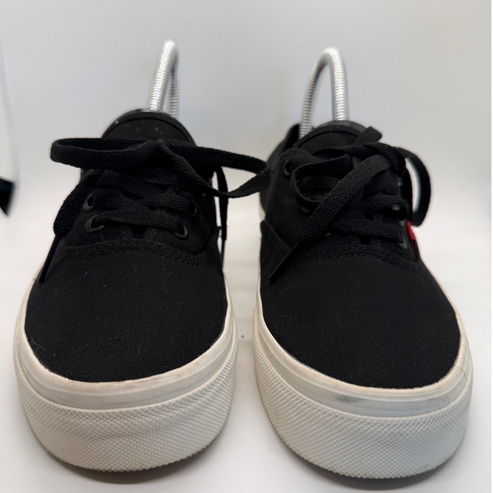 Vans Authentic Platform Heartbreaker Black Canvas Sneakers Womens 7.5 Mens 6 - Picture 2 of 14